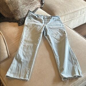 Old Navy Light Blue Straight Leg Jeans
